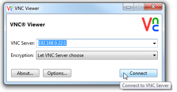 VNC Viewer connect