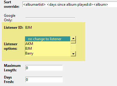 assign the playlist to a Google account